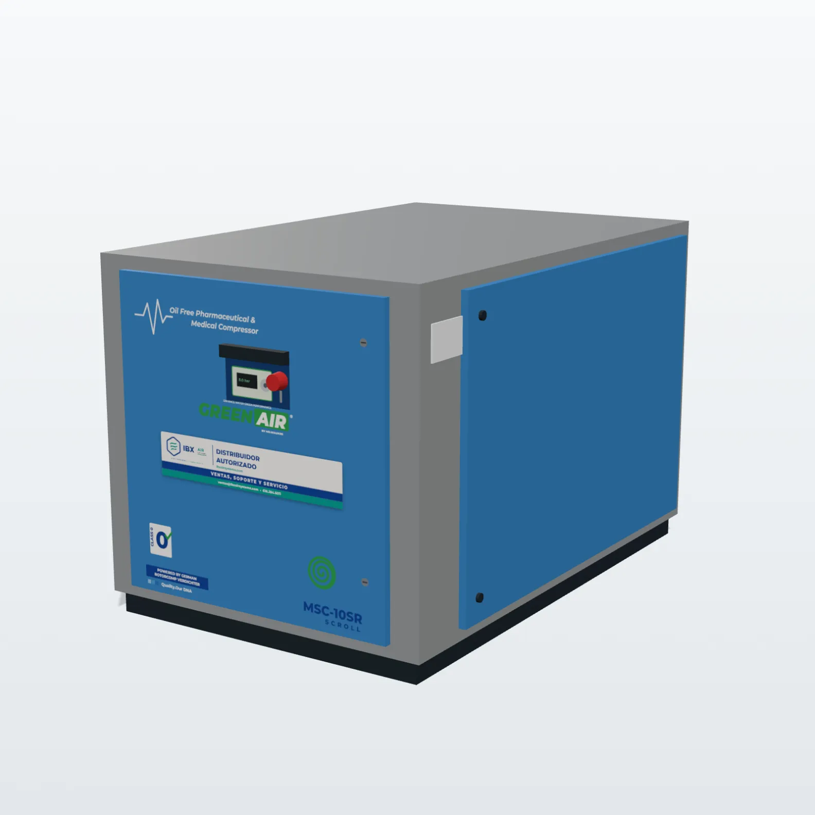 Generador de aire grado médico MSC-10SR
